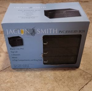 BLACK CROC JEWELRY BOX